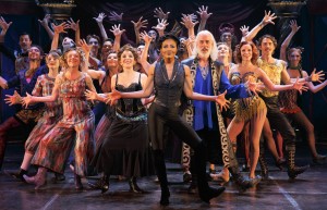 Patina Miller fronting the "Pippin" people.